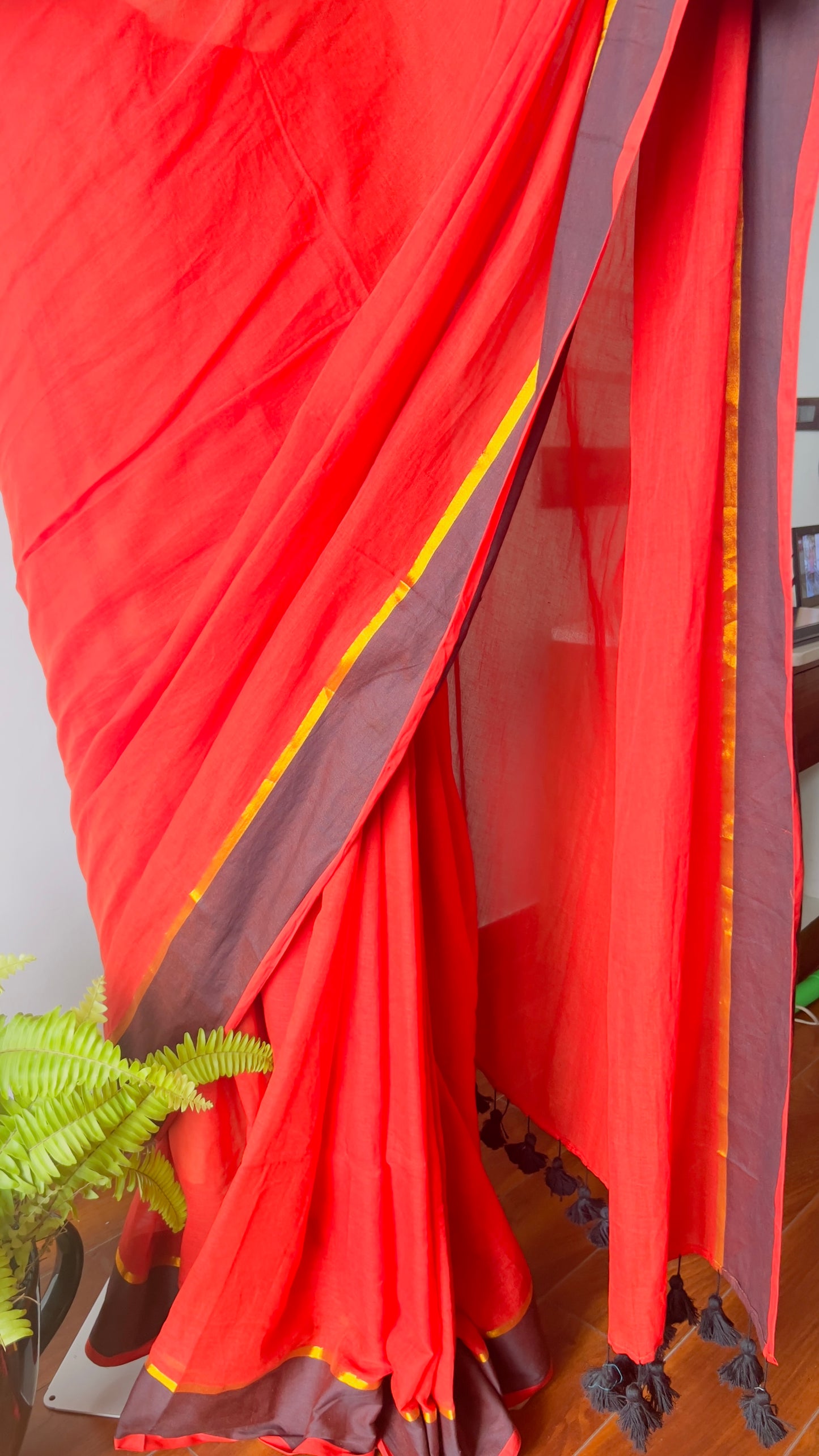 M R U N A L I || MULL COTTON SAREE