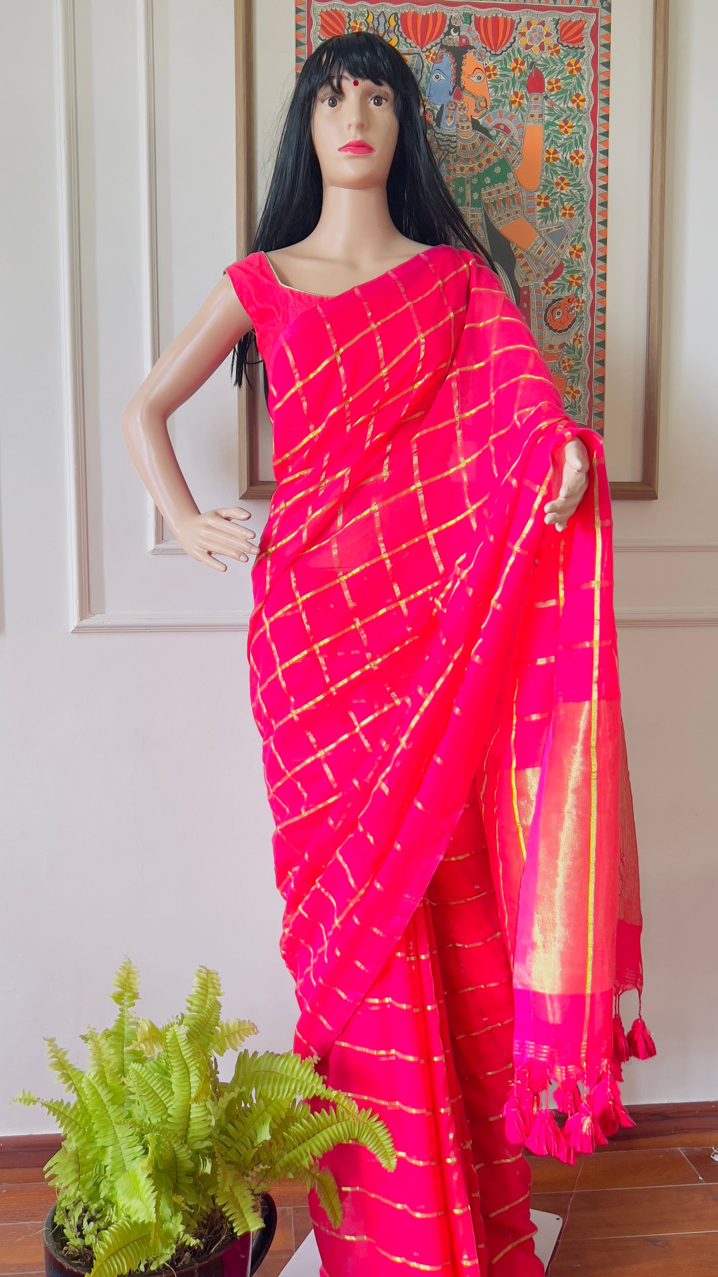 K R U P A L I || MULL COTTON SAREE
