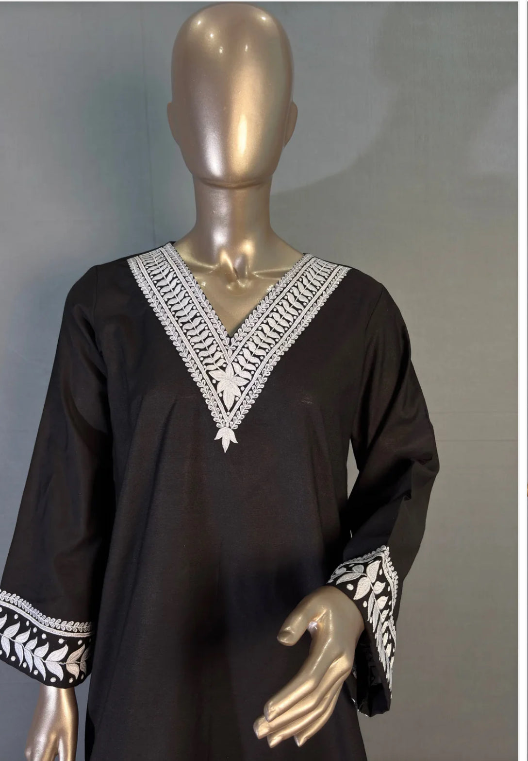 O R C H I D || Oversized Embroidery Farshi Salwar Set