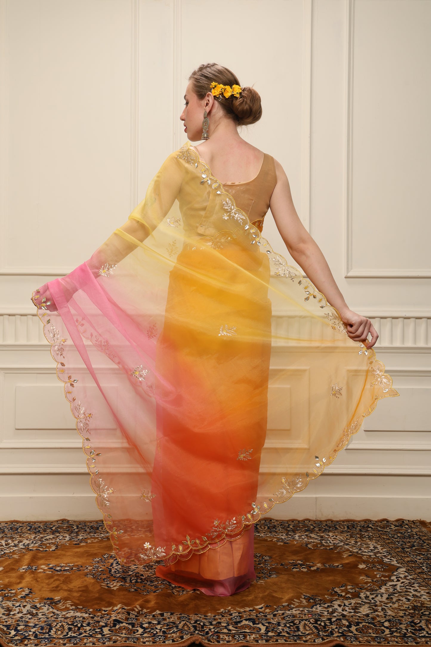 K A M Y A || Organza Saree