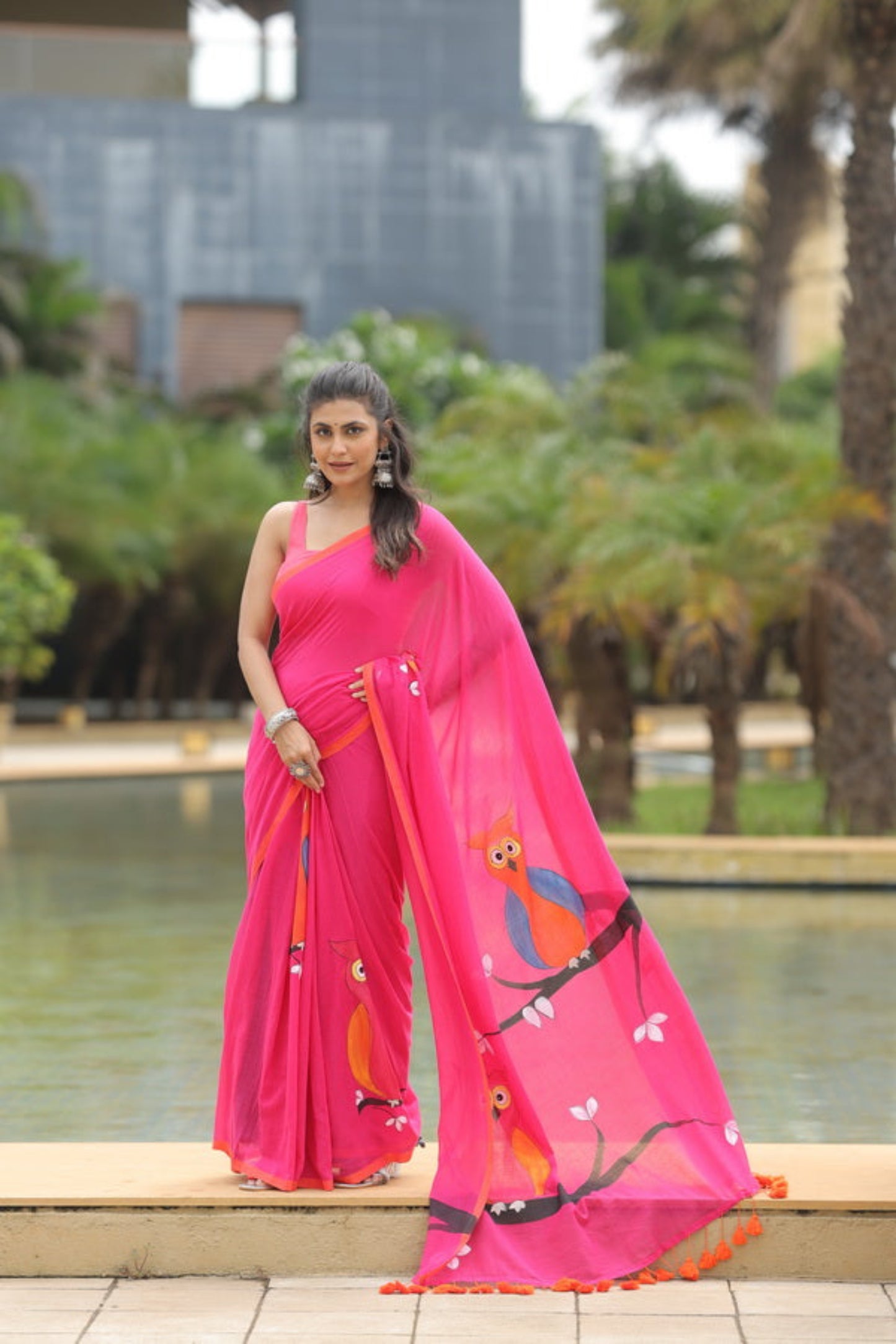 M A L T I || Mull Cotton Saree