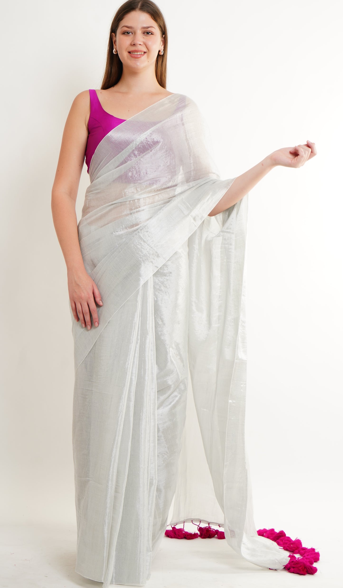 V A N I || Handloom Raga Tissue Saree