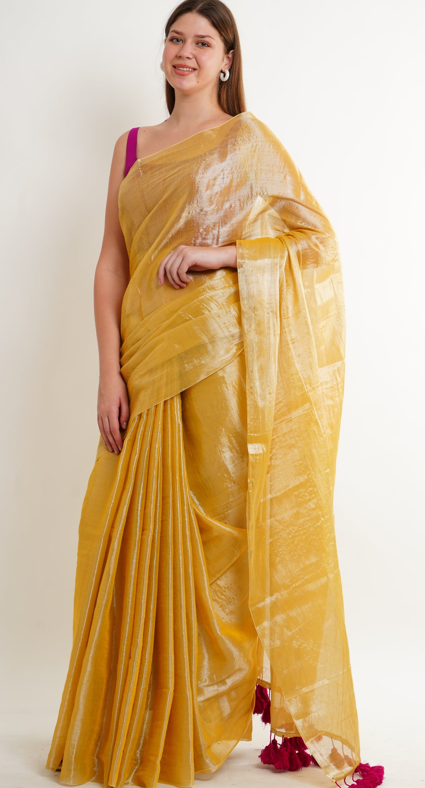 S U R A B H I || Handloom Tissue Saree