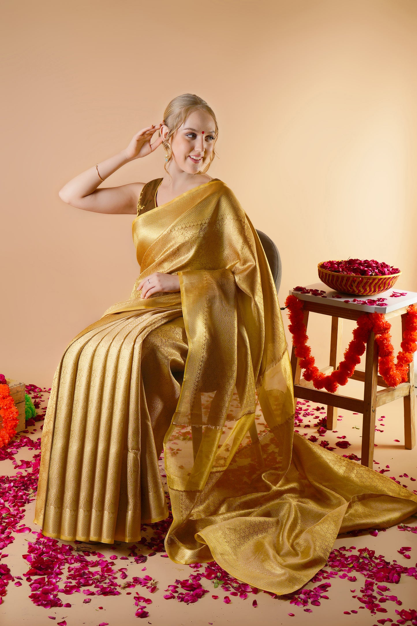 S O N I Y A || Tissue Saree
