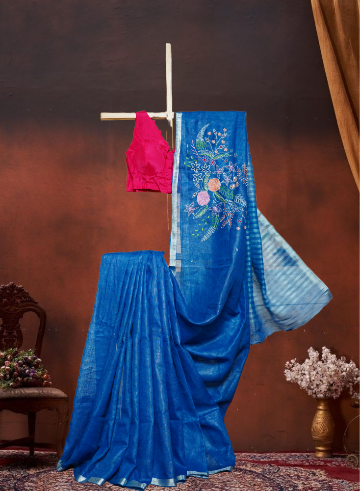 K O Y A N A || Pure Linen Saree