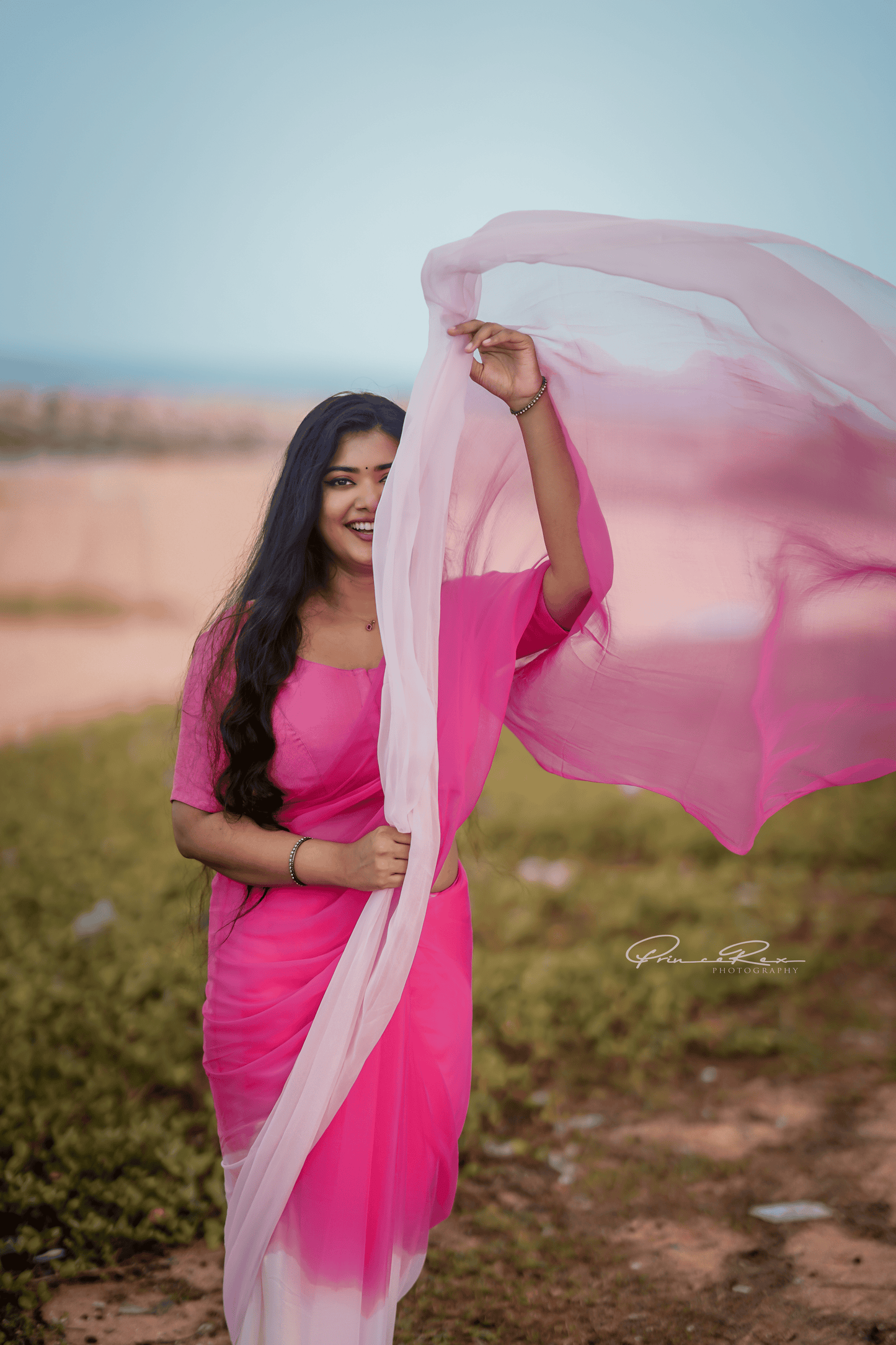 G H U L A B E E - S E || Pure Chiffon Saree