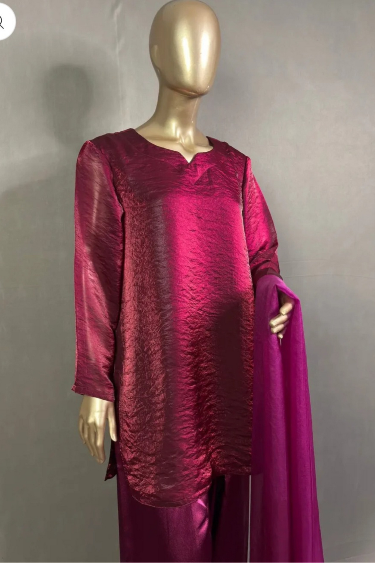 D A F F O D I L || Oversized Farshi Salwar Set