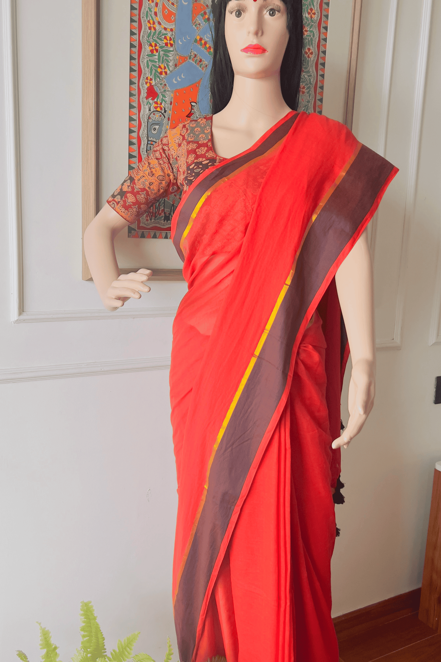 M R U N A L I || MULL COTTON SAREE