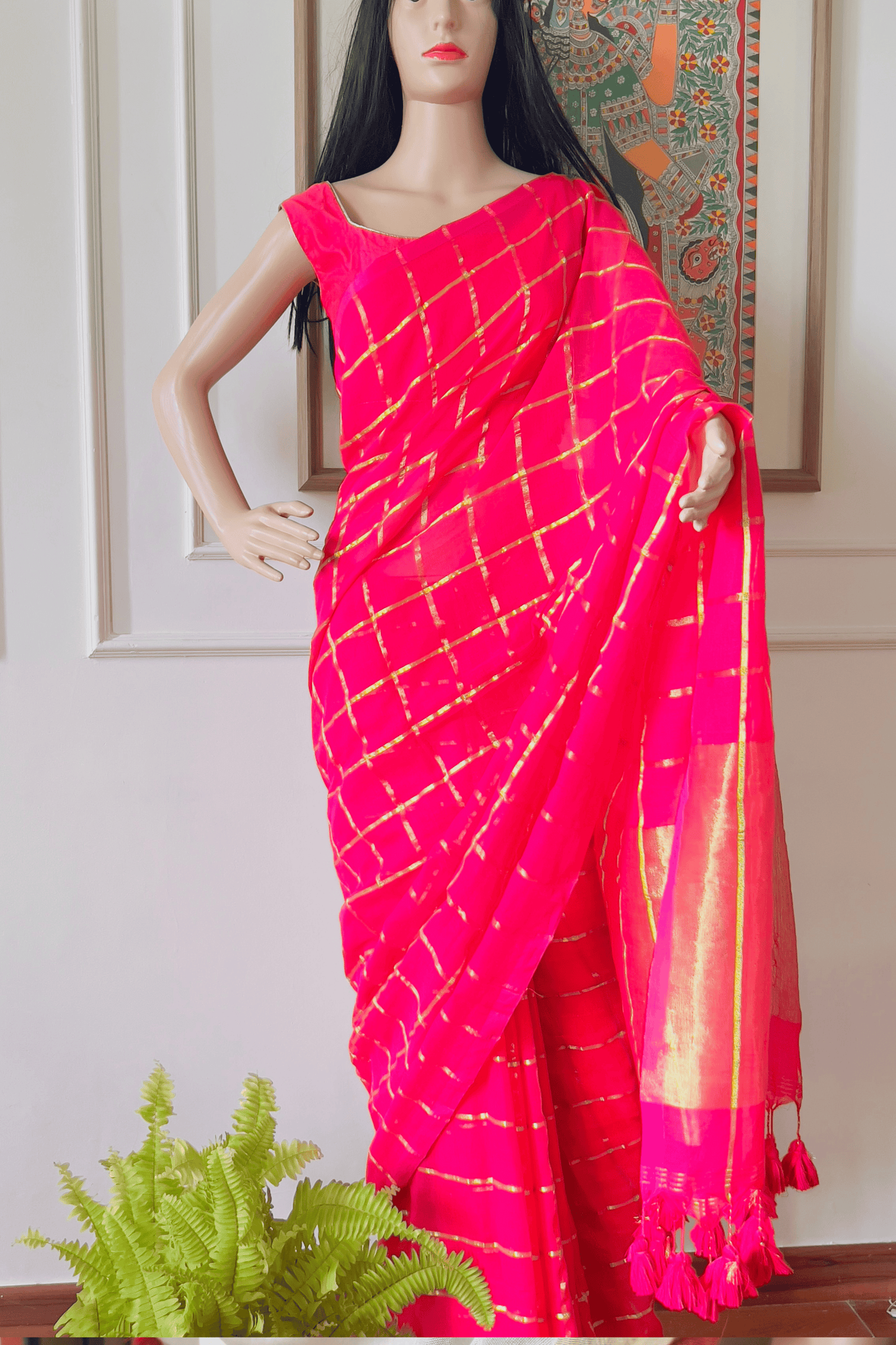 K R U P A L I || MULL COTTON SAREE