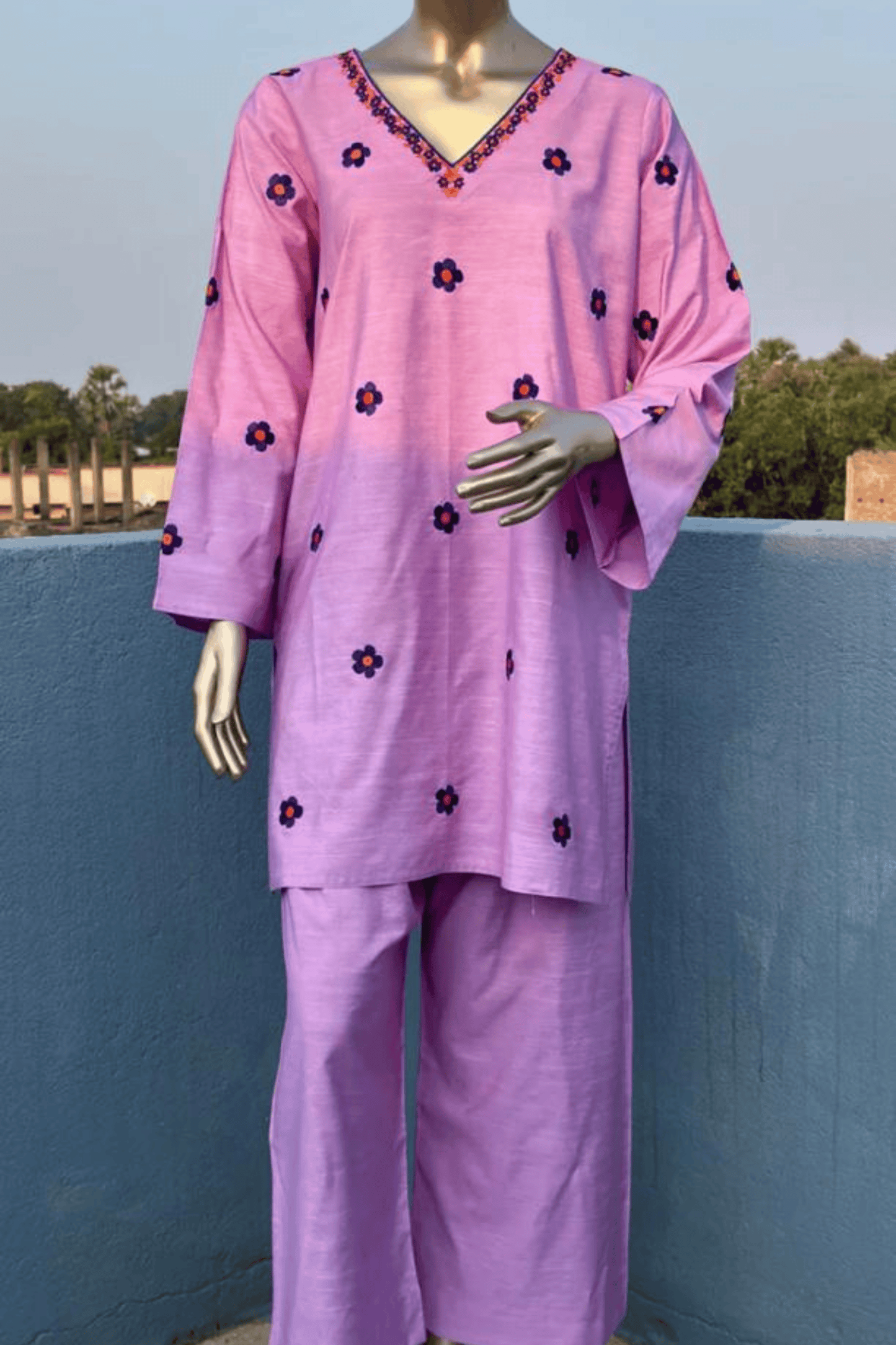 P E O N Y || Oversized Farshi Salwar Set