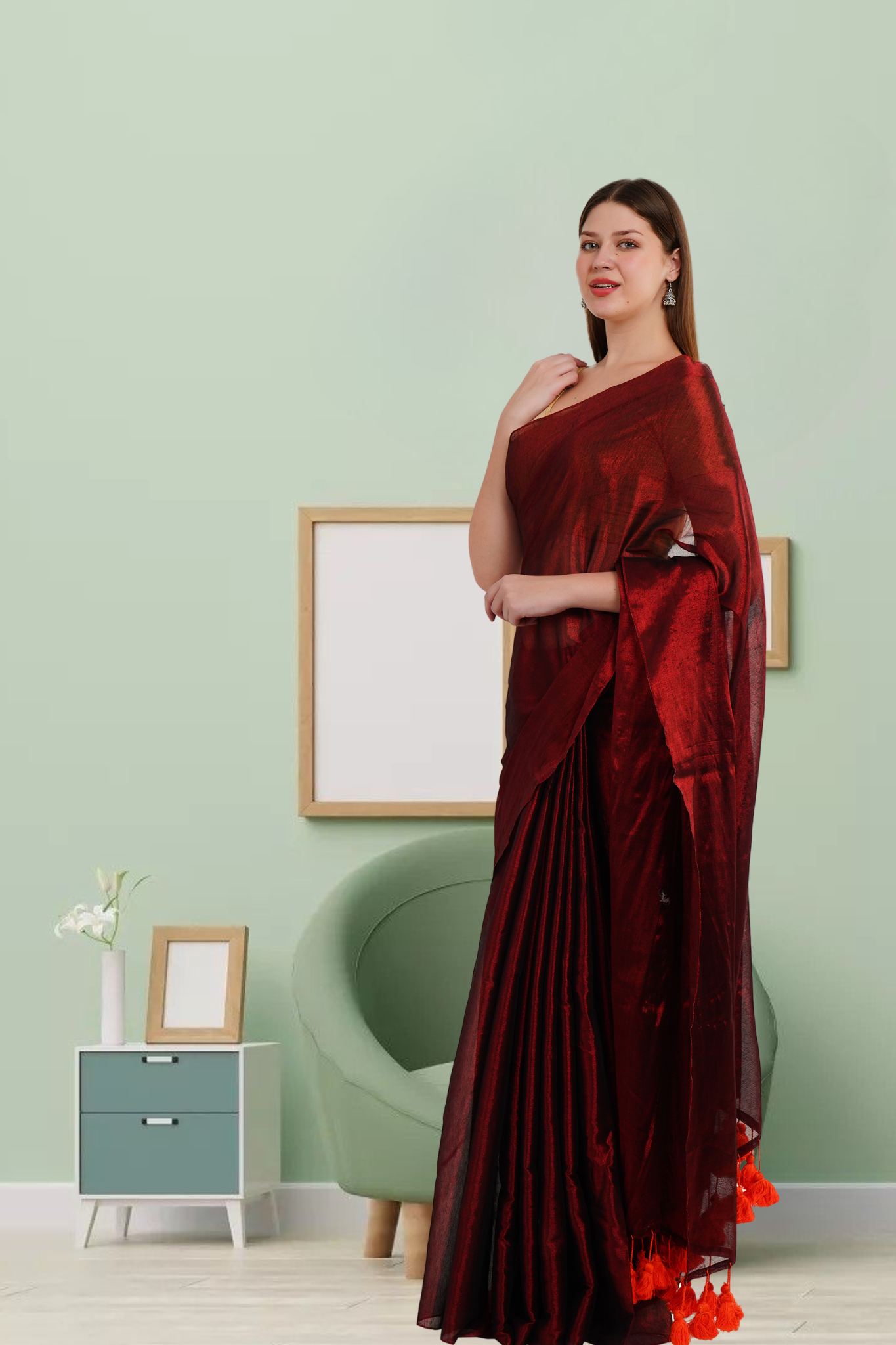 S U H A N I || Handloom Raga Tissue Saree