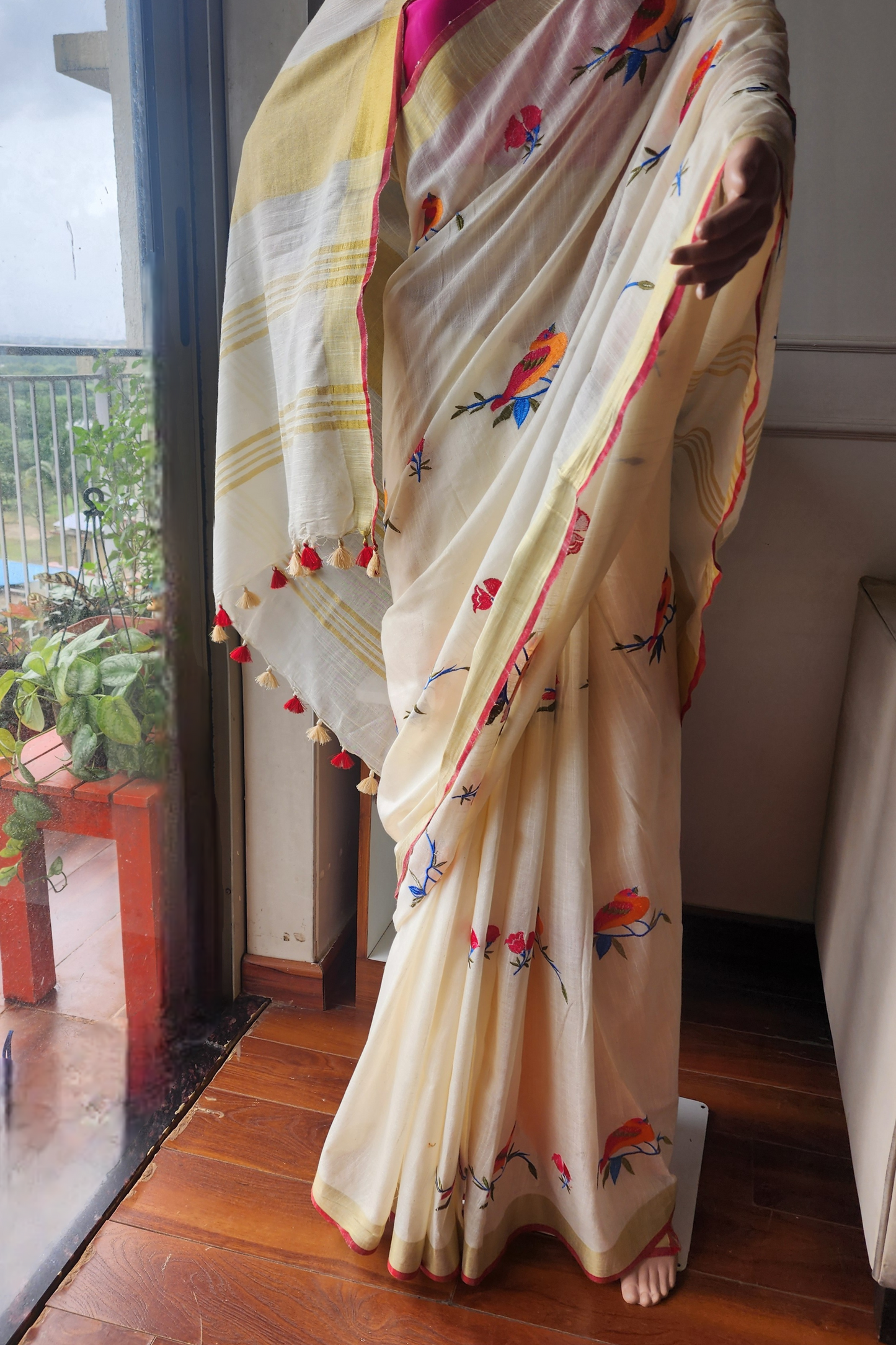 C H I R I Y A A N || Semi Tussar Silk Saree