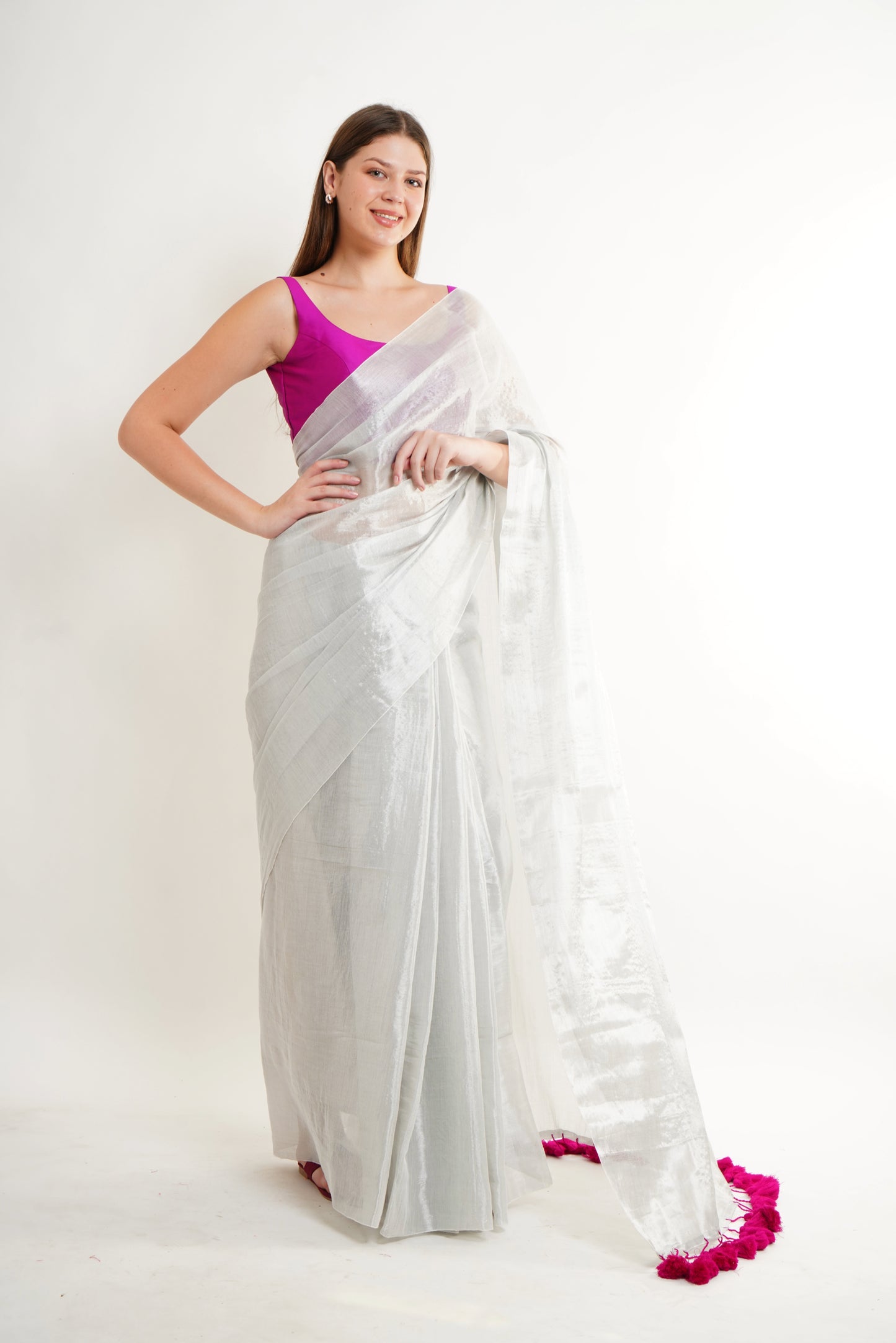 V A N I || Handloom Raga Tissue Saree