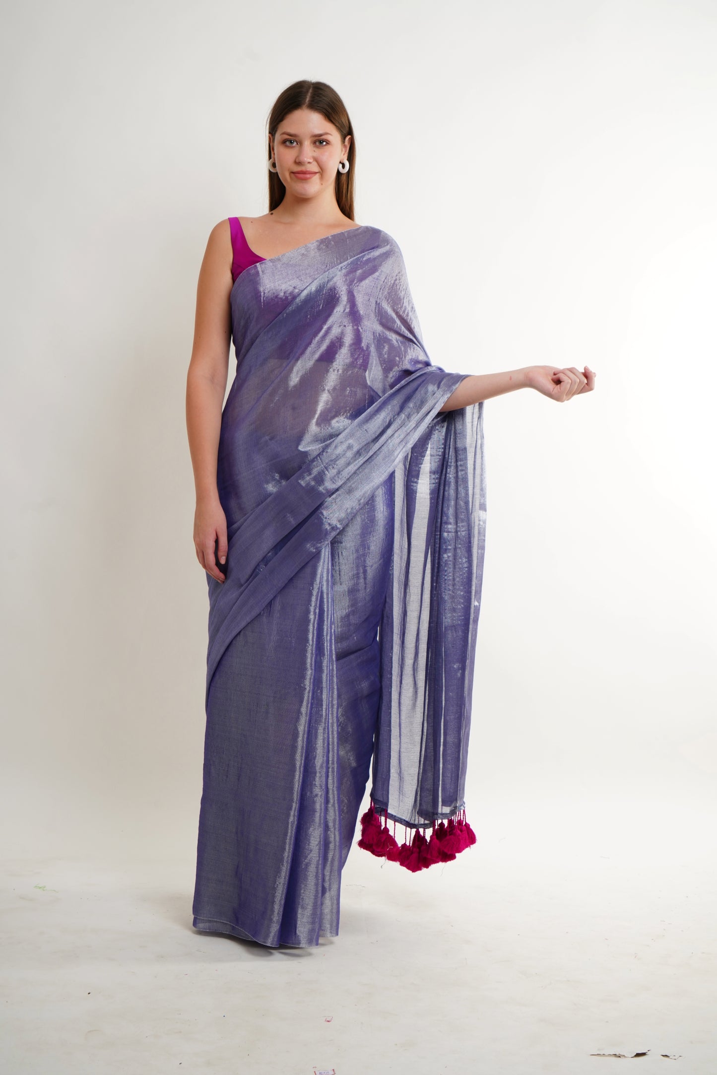 K I R A N || Handloom Raga Tissue Saree