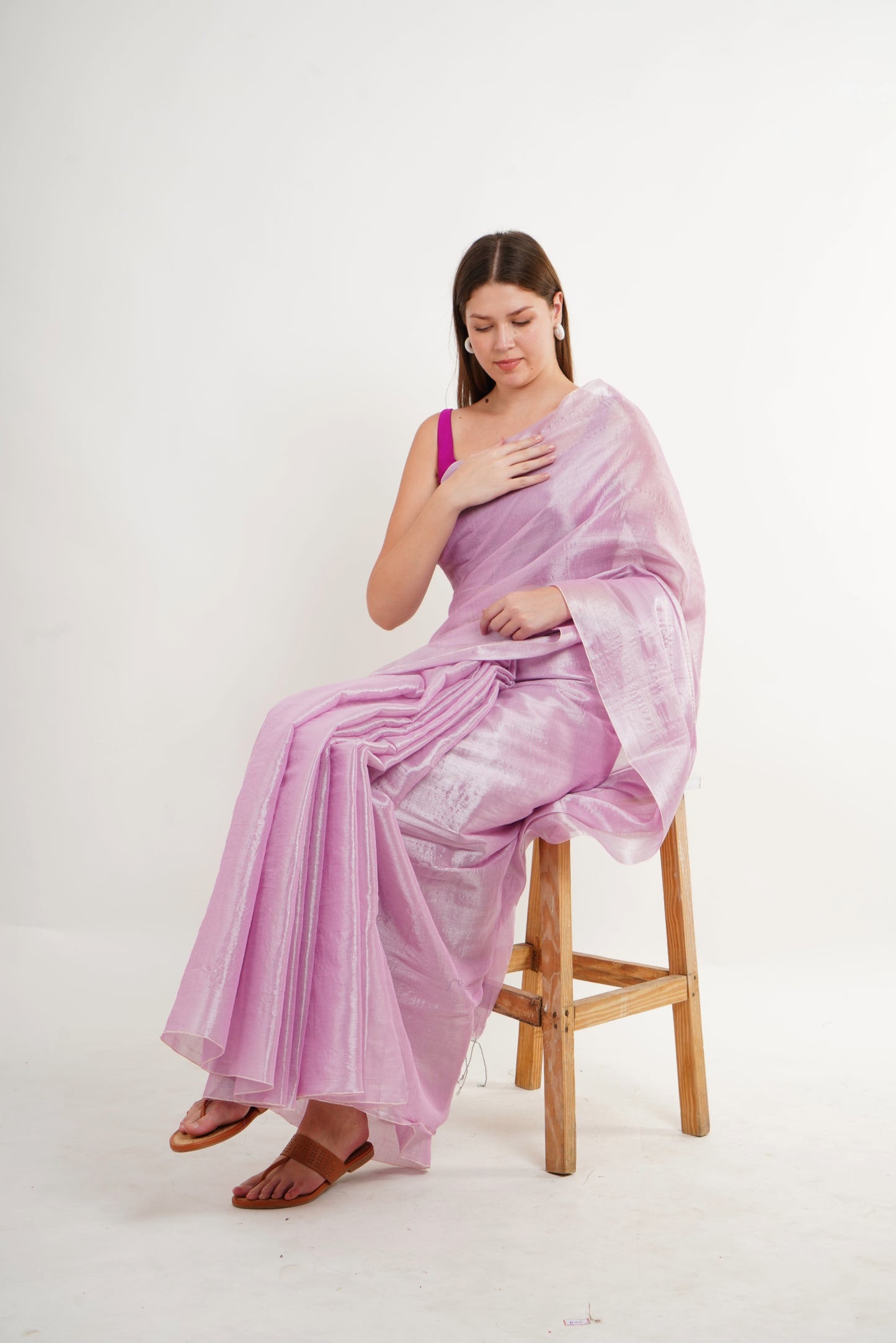 S O N A K S H I || Handloom Tissue Saree