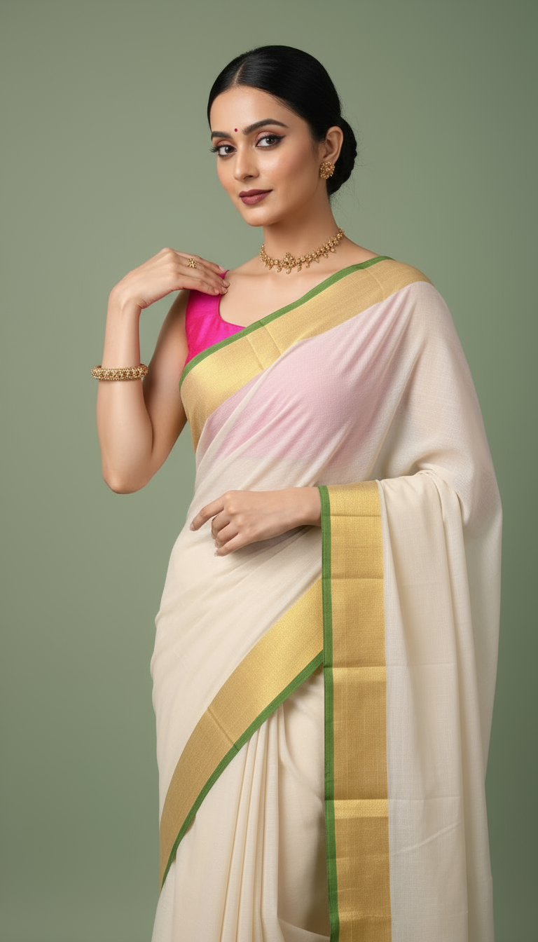 H A R S H A L I || MULL COTTON SAREE
