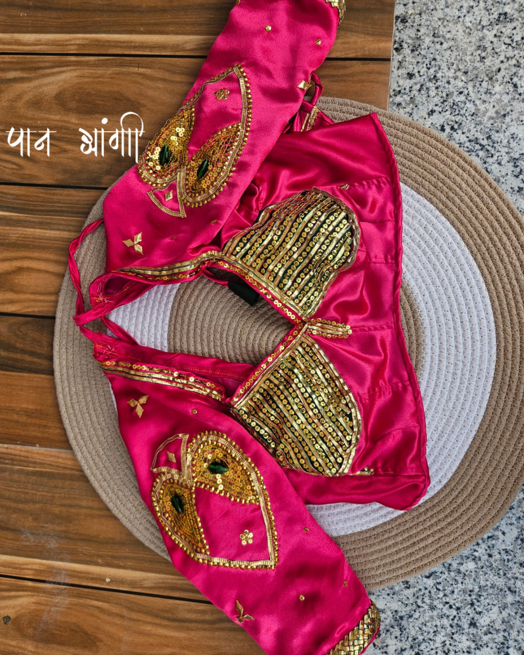 Tisse Saree with Sequence Work + Heavy work Aangi