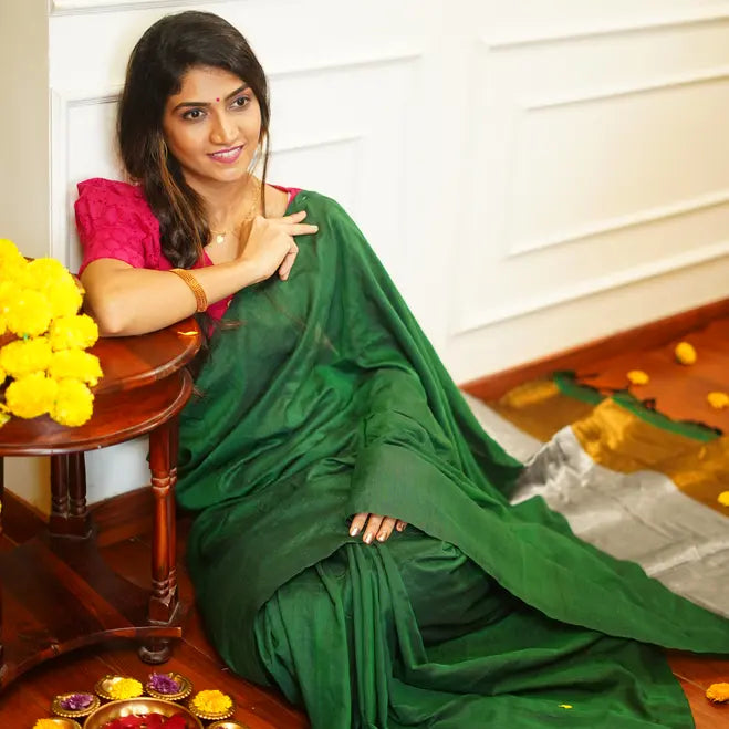 Khadi Cotton Sarees