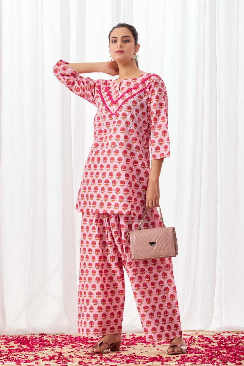 L I L Y || Oversized Farshi Salwar Set – Ethnic Saroj
