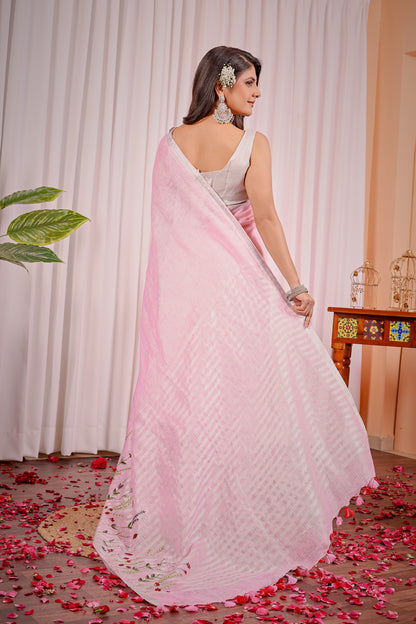 G O D A V A R I || Pure Linen Saree