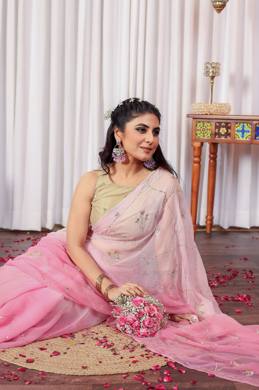 M A S T A N I || Pure Chiffon Saree