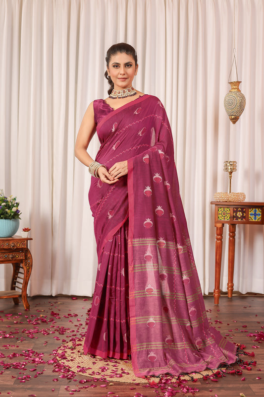 S A N I K A || Handloom Cotton Saree