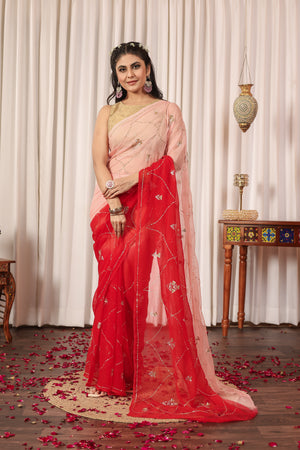 R U H A N I S E E || Pure Chiffon Saree