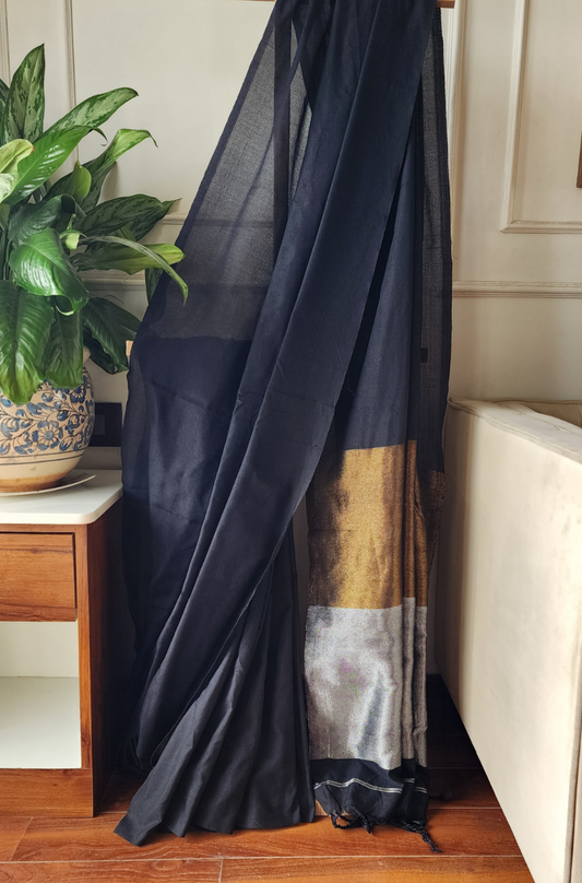 K A L A - J A D U || Handloom Khadi Cotton Saree