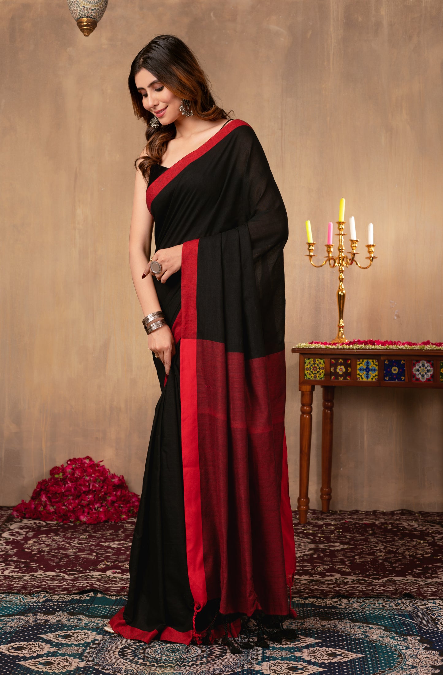 M E G H A || Khadi Cotton Saree