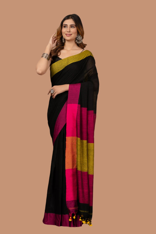 B I N A || Handloom Khadi Cotton Saree