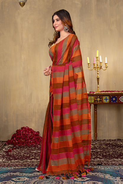 G O K A R N || Mull Cotton Saree