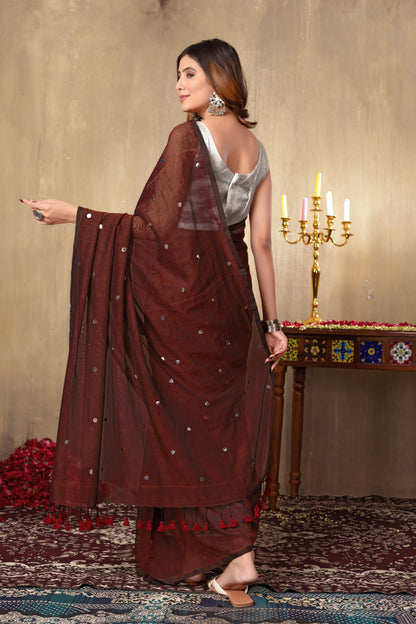 N A G D A M A N I || Mull Cotton Saree