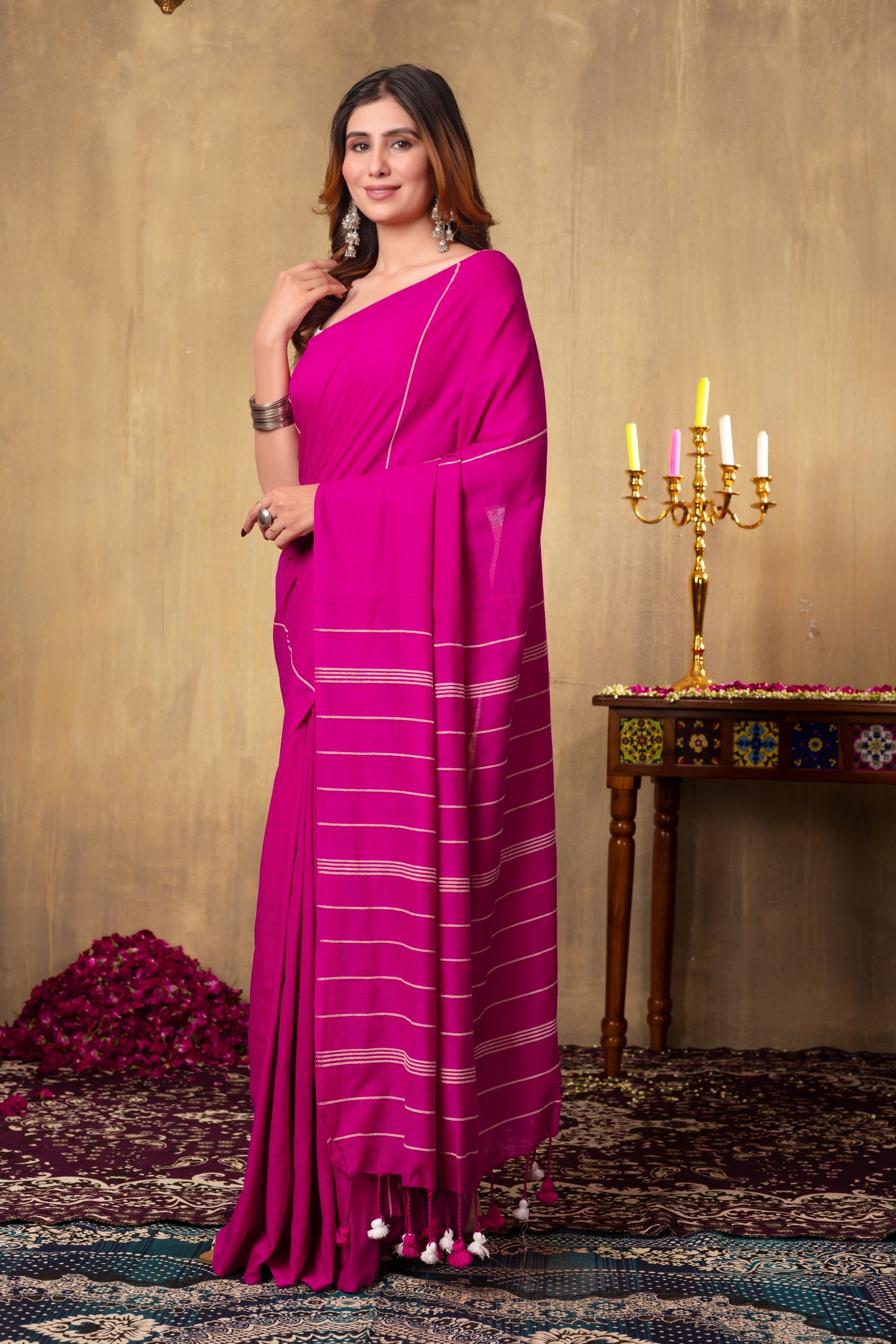 J E E S H A || Handloom Khadi Cotton Saree