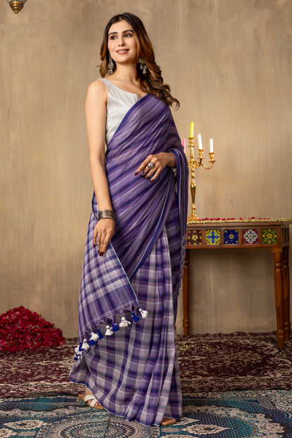 P U S H P K A L I || Mull Cotton Saree