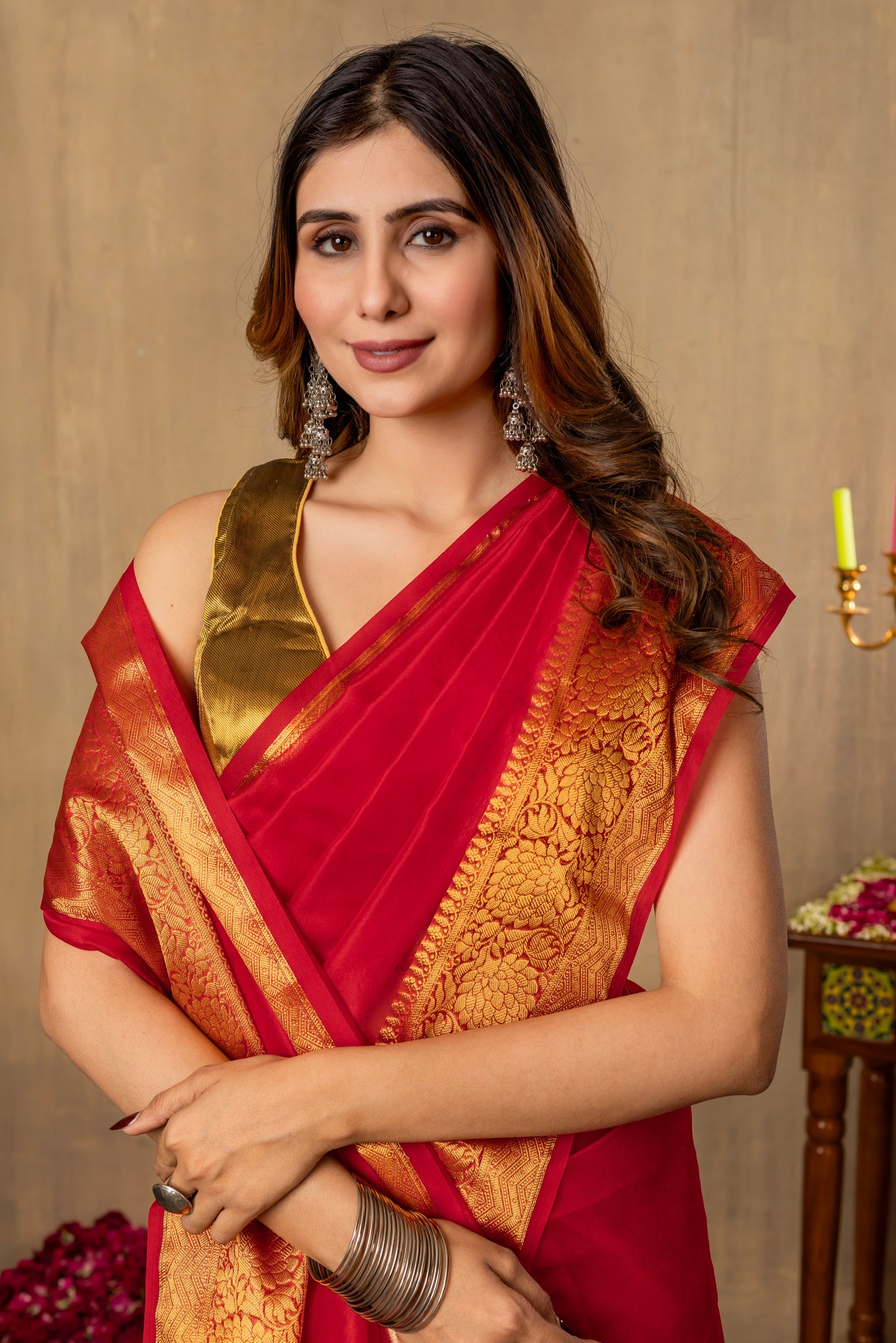 M I T A L I || Organza Tissue Saree