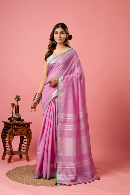 J A M U N I ||Semi Linen Saree