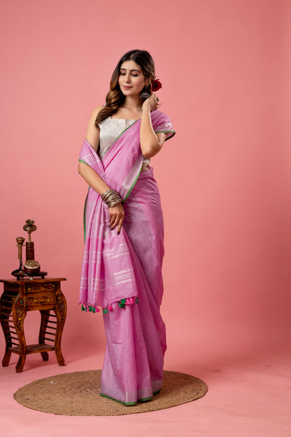 J A M U N I ||Semi Linen Saree