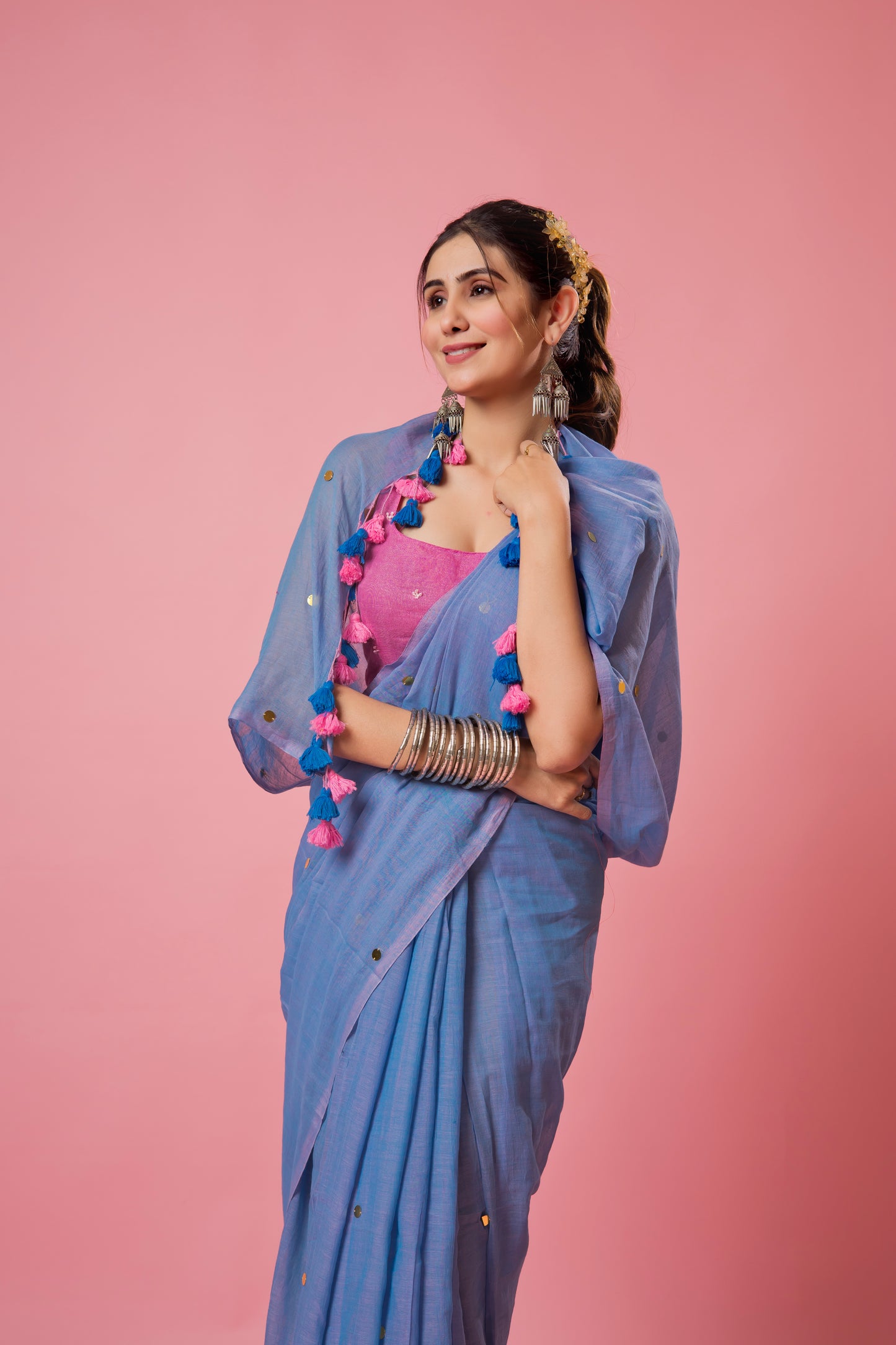 M A D H U K A M I N I || Mull Cotton Saree