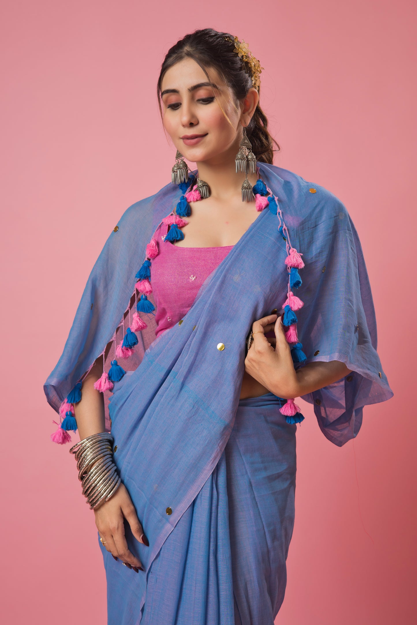 M A D H U K A M I N I || Mull Cotton Saree