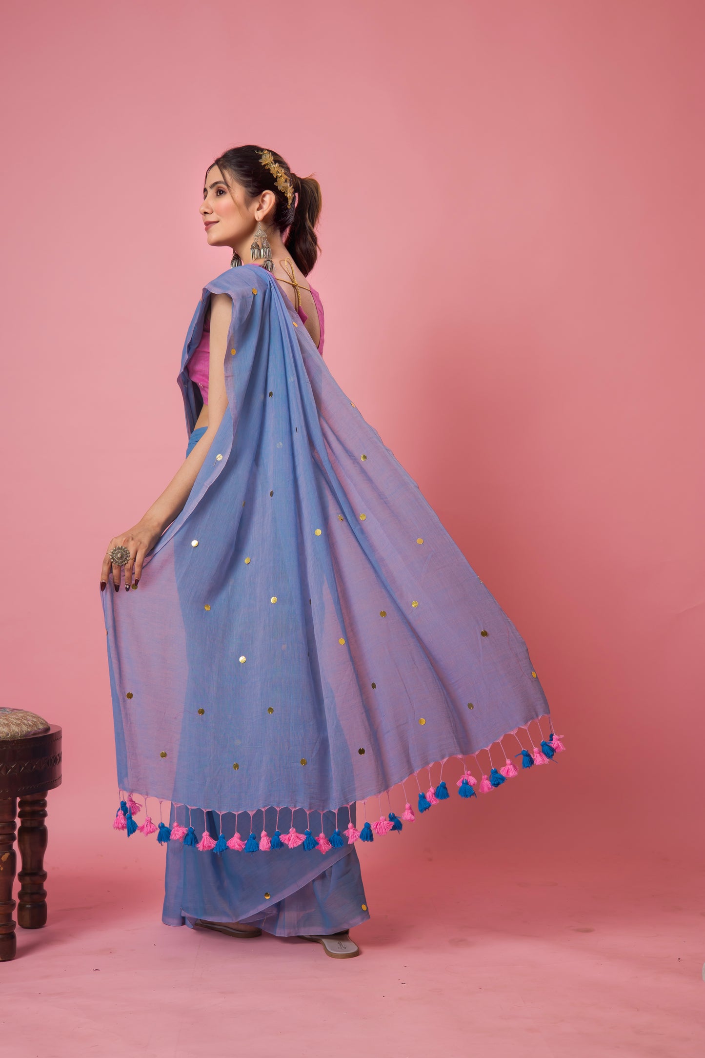M A D H U K A M I N I || Mull Cotton Saree