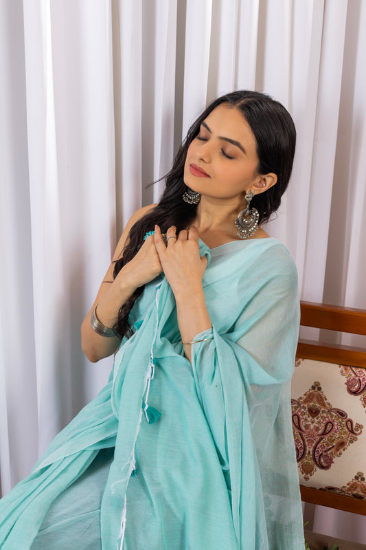 K A N E R || Mull Cotton Saree