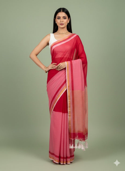 V E D K A L I || Mull Cotton Saree