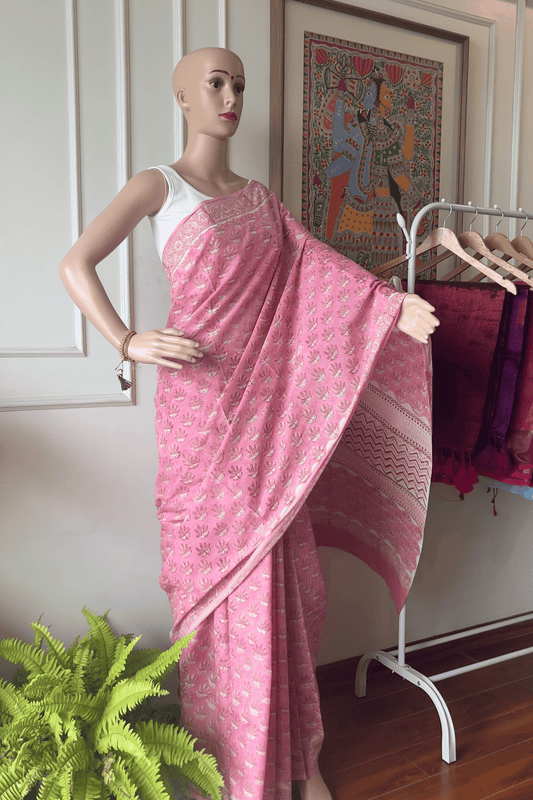 L E E N A || Handloom Cotton Saree
