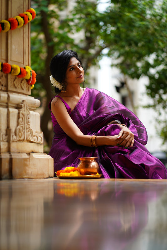 S A L O N I || Handloom Raga Tissue Saree