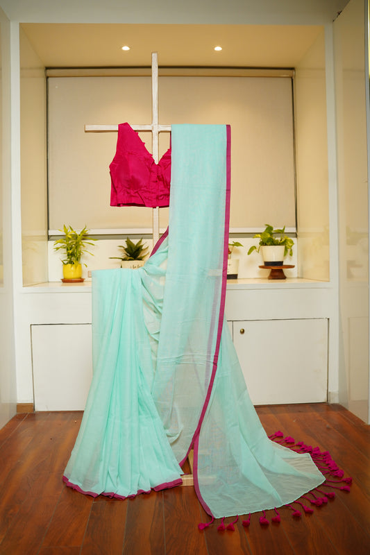 B I N I T A || Mull Cotton saree