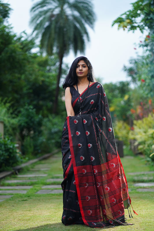 B I S H A K H A || Handloom Cotton Saree