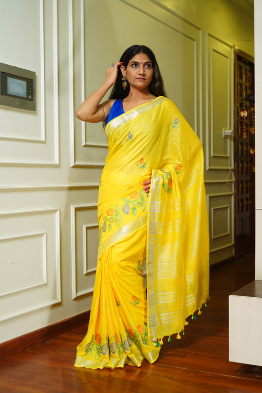 S H R U T I K A || Semi Tusar Saree