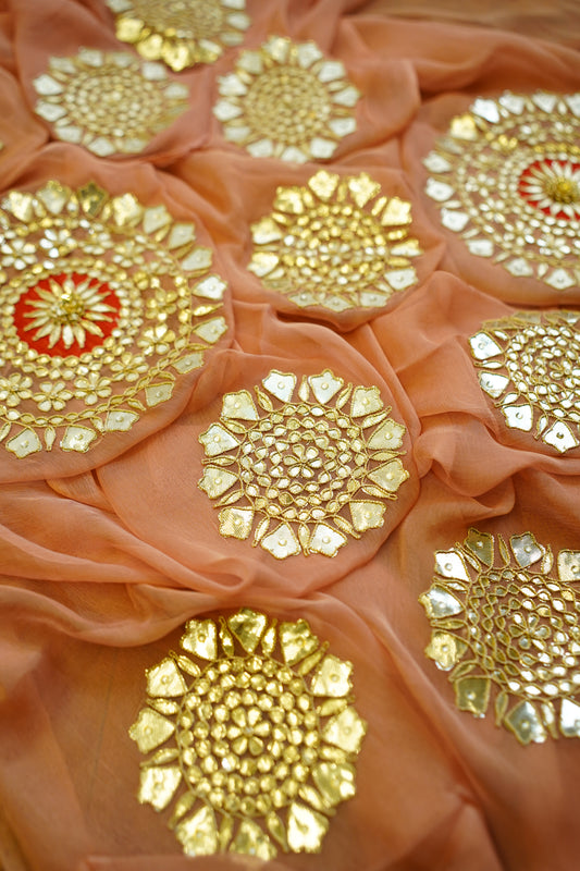 S H I T A L A || Pure Chiffon Saree