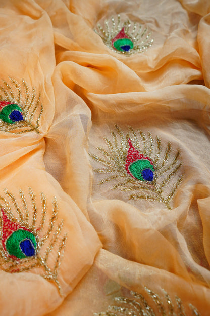 G A U R I || Pure Chiffon Saree