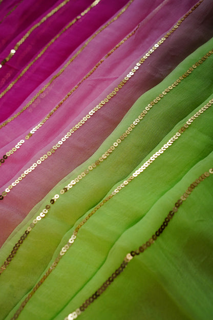 D H A T R I || Pure Chiffon saree